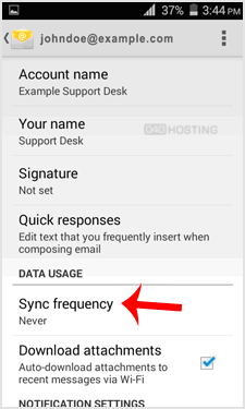set-sync-android-cpanel-email-config.gif